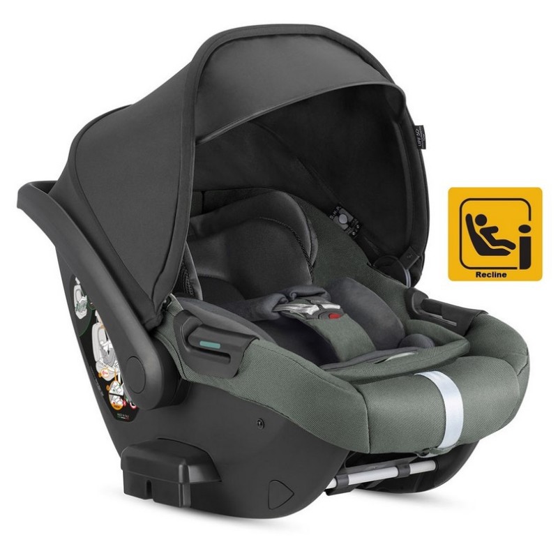 Portabebés Grupo 0+ Darwin Infant Recline Taiga Green