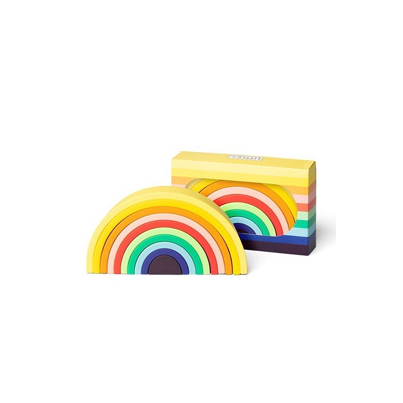 Apilable Colores 10 Piezas Arco Iris