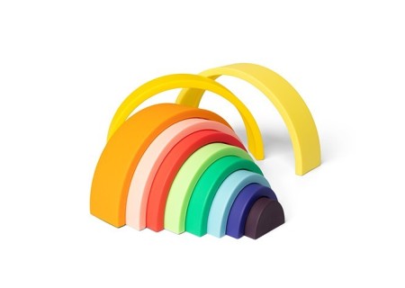 Apilable Colores 10 Piezas Arco Iris