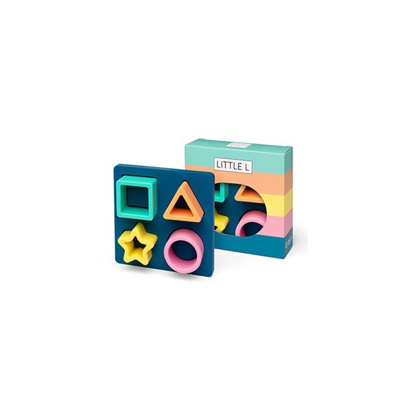 Puzzle Geometric Colores Pasteles