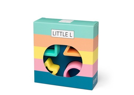 Puzzle Geometric Colores Pasteles