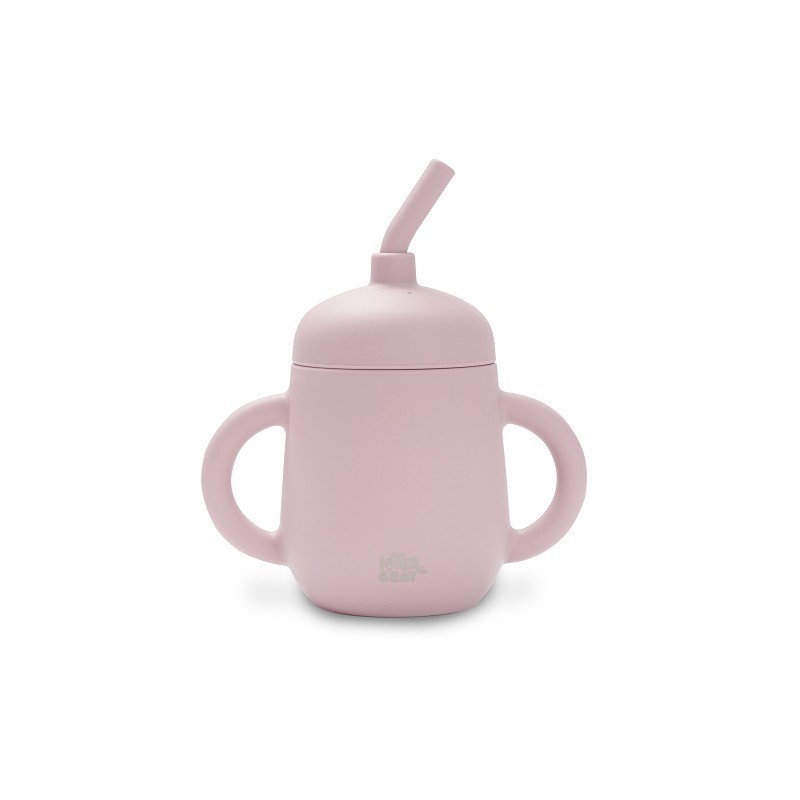 Vaso Antigoteo + Pajita Silicona Maquillaje