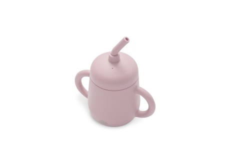 Vaso Antigoteo + Pajita Silicona Maquillaje