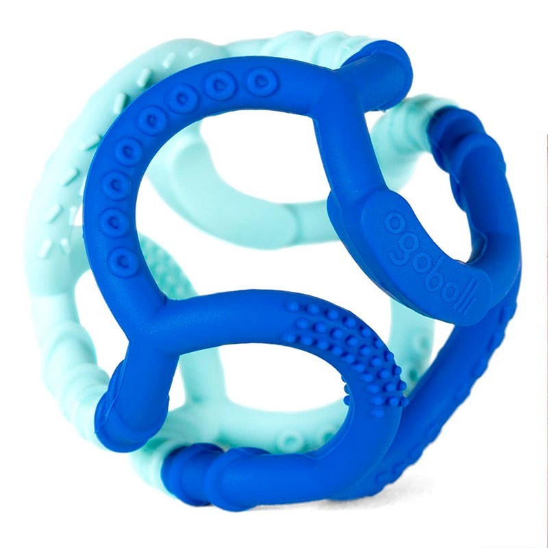 Bola Táctil i Sensorial Ogobolli - Mordedor Azul