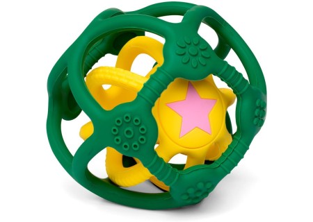 Set de 2 Bolas Sensoriales- Verde/ Amarilla.