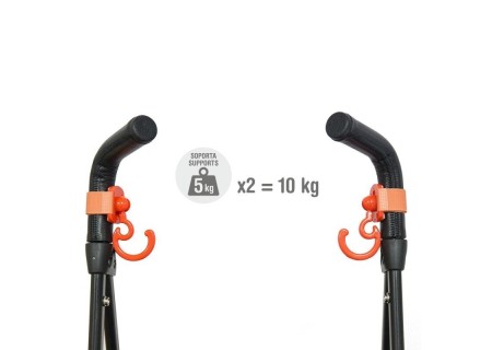 Gancho Carro Magic Multiuso Negro Cambrass