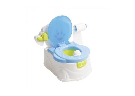 Orinal WC Funny Blue