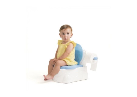 Orinal WC Funny Blue