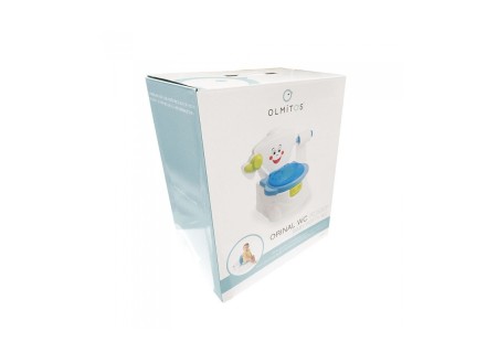Orinal WC Funny Blue