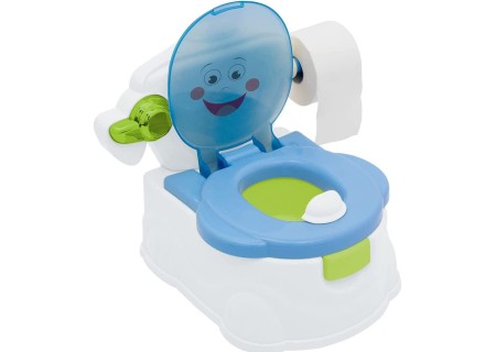 Orinal WC Funny Blue