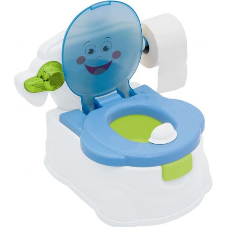 Orinal WC Funny Blue