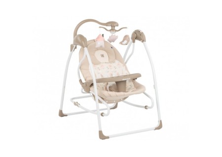 Columpio eléctrico & Hamaca Mia Stella Beige