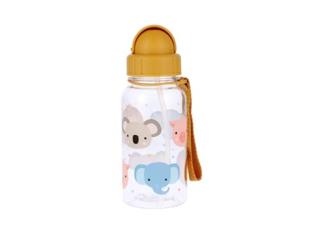 Botella Plástico Animal Friends Personalizable