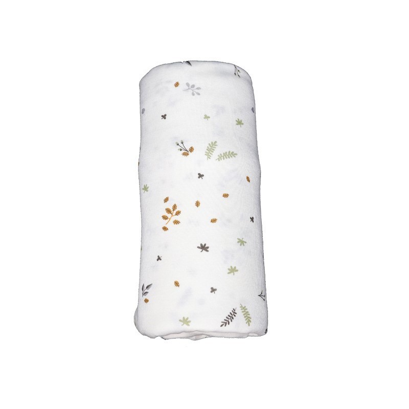 Muselina de Bambú Colección Hojas