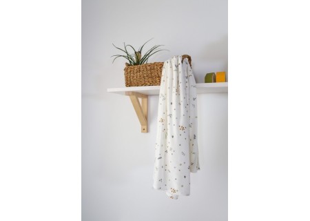 Muselina de Bambú Colección Hojas