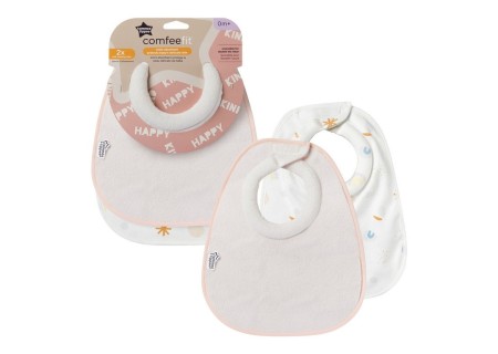 Babero de Lactancia Comfeefit Rosa pack 2