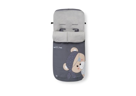 Saco Universal Silla Paseo Pirata Gris