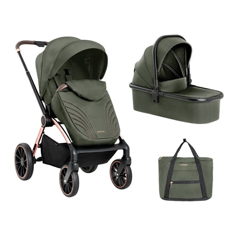 Cochecito Duo Kara Verde Kikkaboo