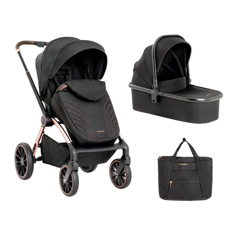 Cochecito Duo Kara Negro Kikkaboo