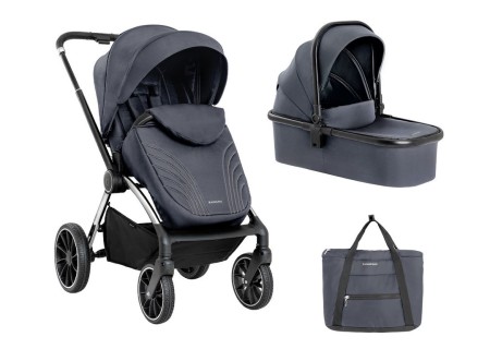 Cochecito Duo Kara Gris Kikkaboo