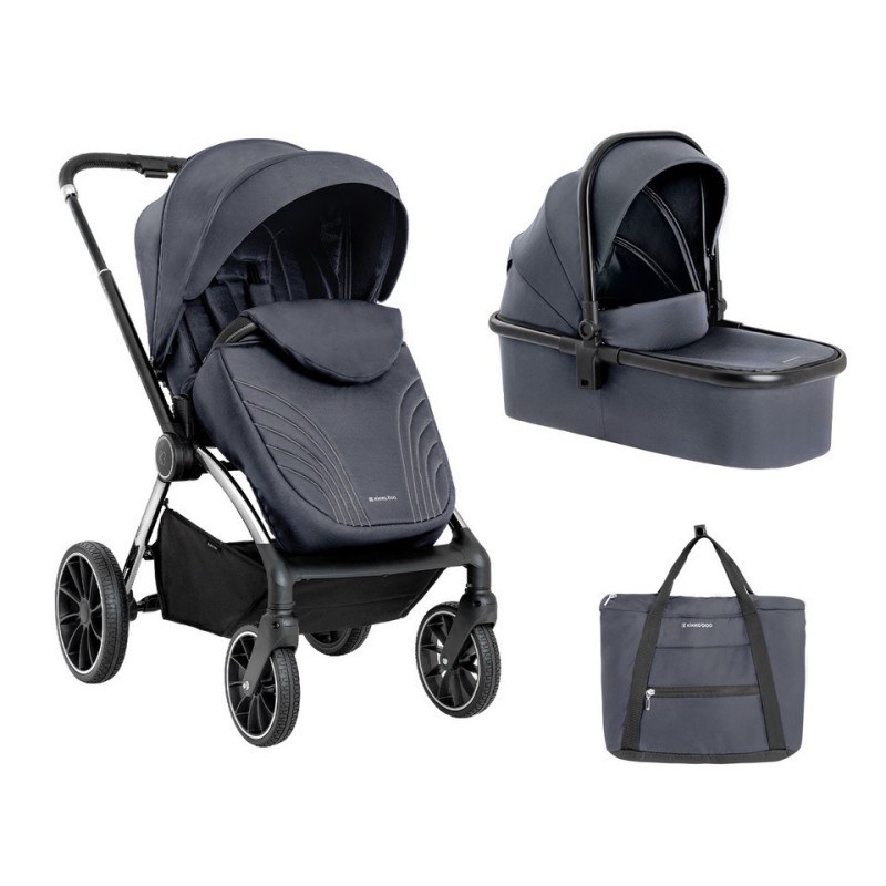 Cochecito Duo Kara Gris Kikkaboo