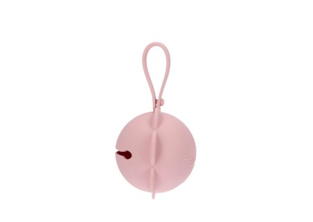 Portachupetes Silicona Flor Pink.
