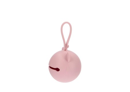 Portachupetes Silicona Bear Pink.