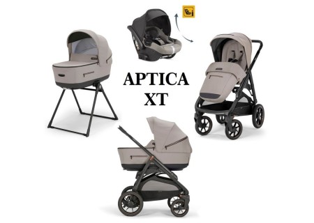 Cochecito Aptica XT Tundra Beige System Quattro