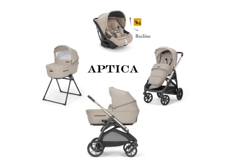Cochecito Aptica Pashmina Beige System Quattro