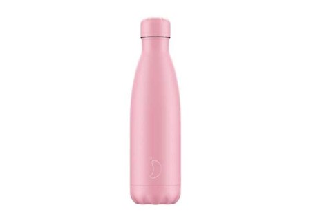 Botella Inox Chilly´s Pastel Rosa 500 ml