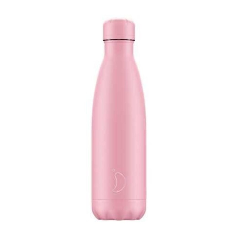 Botella Inox Chilly´s Pastel Rosa 500 ml