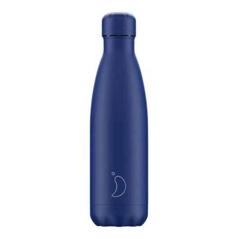 Botella Inox Chilly´s Pastel Azul Total 500 ml
