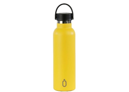 Botella Termo 600 ml. Sport Amarillo