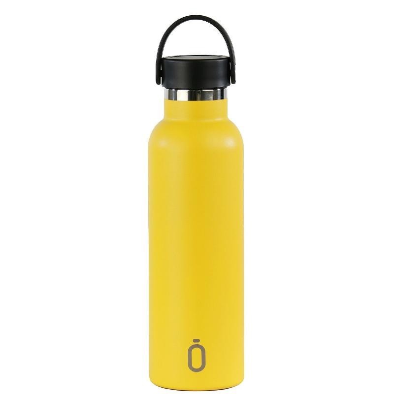 Botella Termo 600 ml. Sport Amarillo