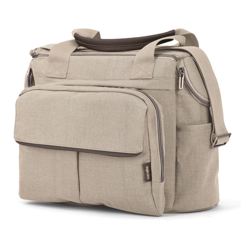 Bolso Cambiador Dual Bag Pashmina Beige