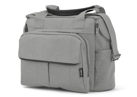 Bolso Cambiador Dual Bag Satin Grey