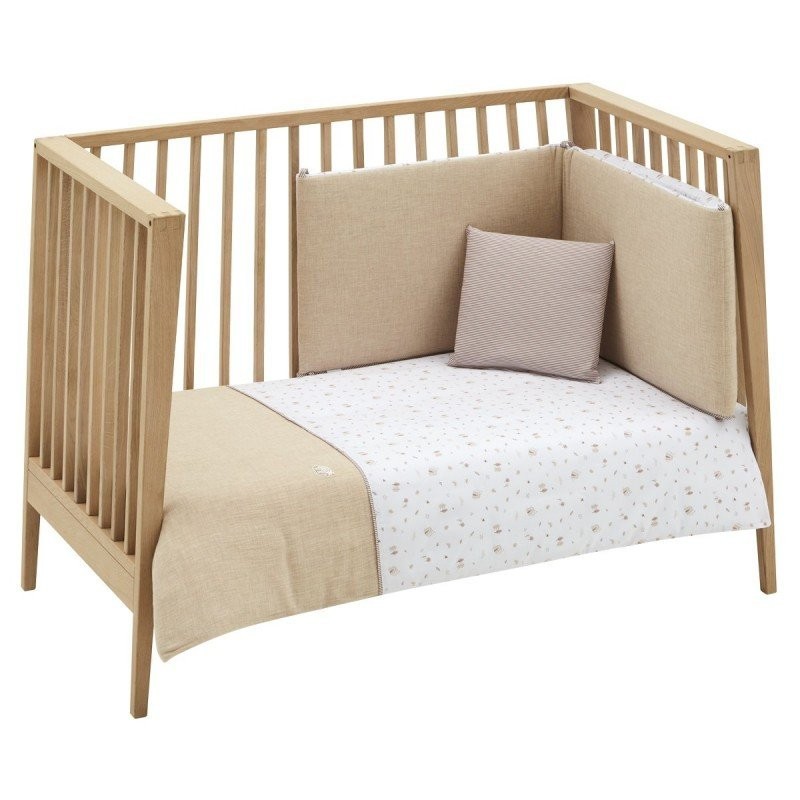 Conjunto Funda Nórdica Greeny Beige Cuna 60