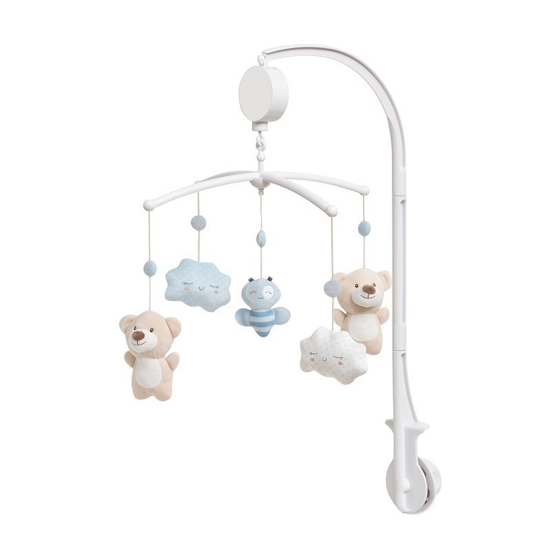 Carrusel Musical Osito Azul Interbaby.