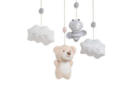 Carrusel Musical Osito Gris Interbaby.