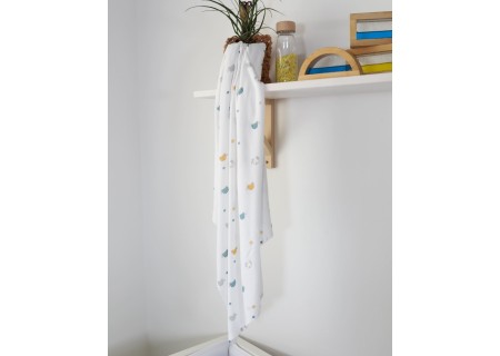 Muselina de Bambú Colección Tortugas Tejanas