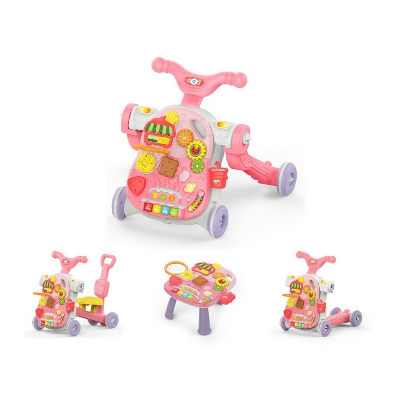 Andador 4 en 1 Sweet Escape Rosa