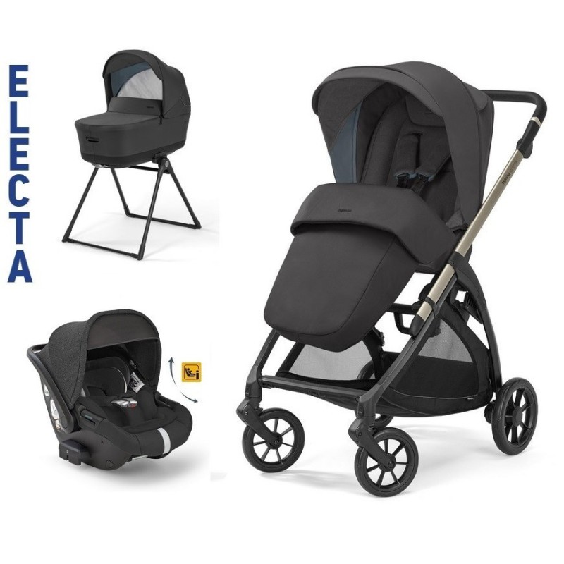 Cochecito System Quattro Electa Upper Black