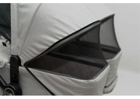 Cochecito Gemelar VentTwin+ Niu (Silla + 2 Capazos)
