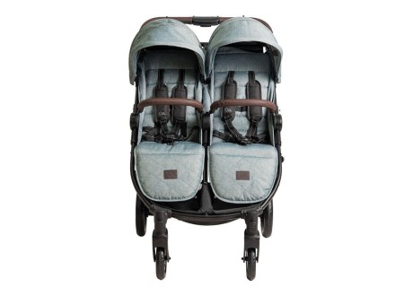Cochecito Gemelar VentTwin+ Niu Leaf (Silla + 2 Capazos)