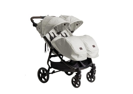 Cochecito Gemelar VentTwin+ Niu (Silla + 2 Capazos)