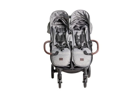 Cochecito Gemelar VentTwin+ Niu Moon (Silla + 2 Capazos)