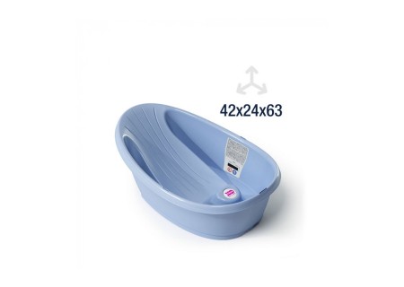 Bañera Anatómica Onda Baby Azul OKBABY.