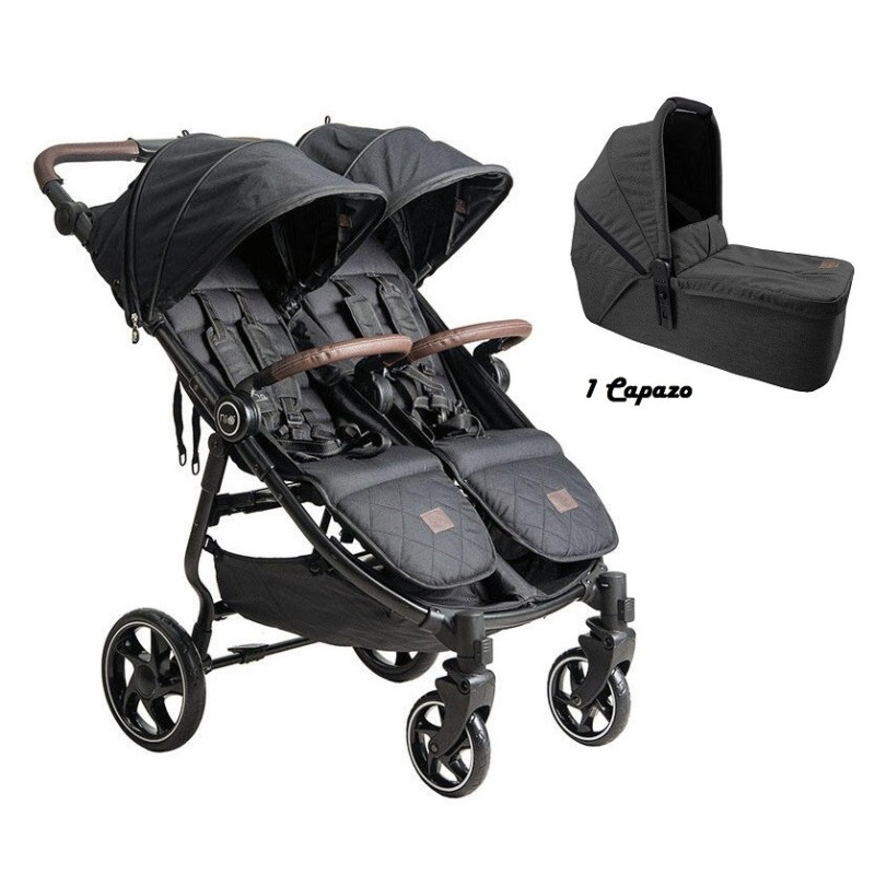 Silla Gemelar + Capazo Nuit VentTwin+ Niu