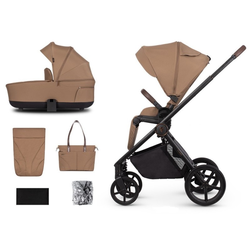 Cochecito System Duo Venicci Claro Caramel