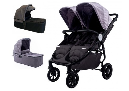 Cochecito Gemelar Easy Twin 4 Black Edition